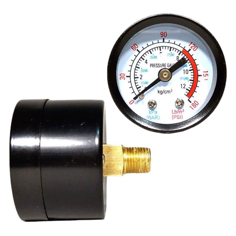 Малый воздушный компрессор инструментария давления регулирующий клапан масляный фильтр для воды аксессуары железный корпус 40 манометр 50
