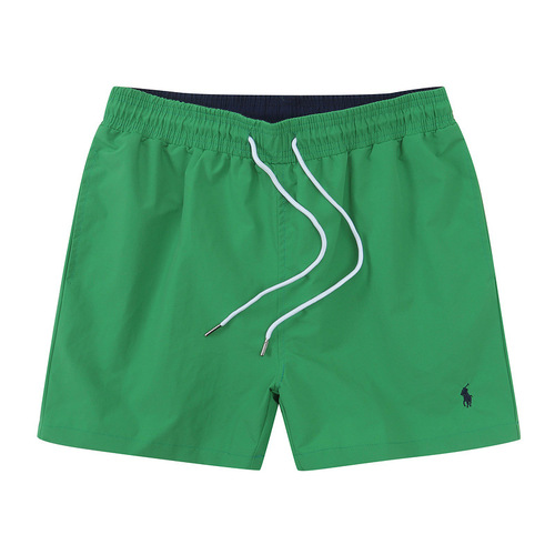 Men's Beach Shorts with Four-Ribbon Contrast Shorts, Casual Fashion Ocean Wave Pants, Men's Straight Leg Summer Sports Pants, Trendy
