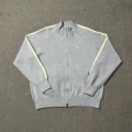 Gray with yellow stripes