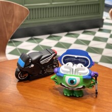 摩托车大眼仔适用三星Galaxy Buds3pro蓝牙耳机壳机车保护套创意