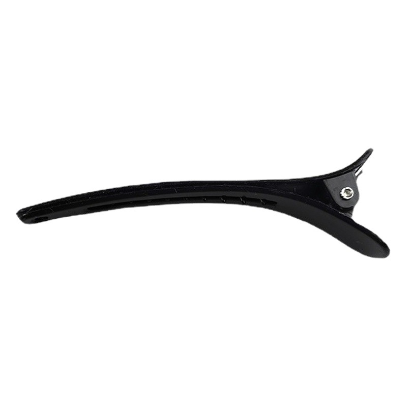 Cross-Border 8cm plastic jelly duckbill clip candy-colored crocodile clip hairdressing broken hair clip bangs partition hairpin