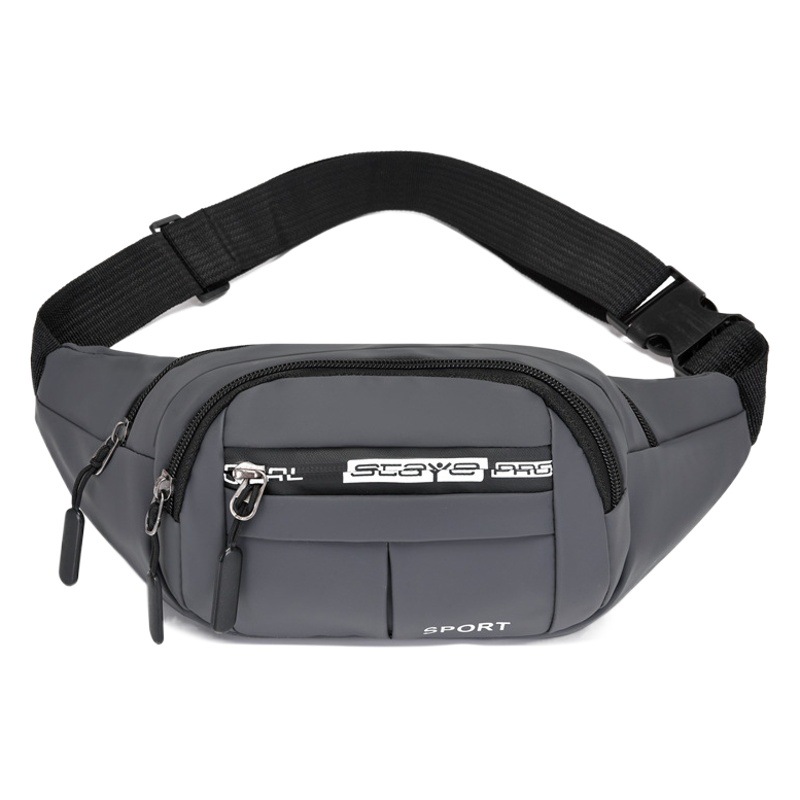 Bolso de la cintura de los hombres transfronterizos nuevo ocio al aire libre deportes crossbody bolsa de pecho de gran capacidad móvil de negocios monedero al por mayor