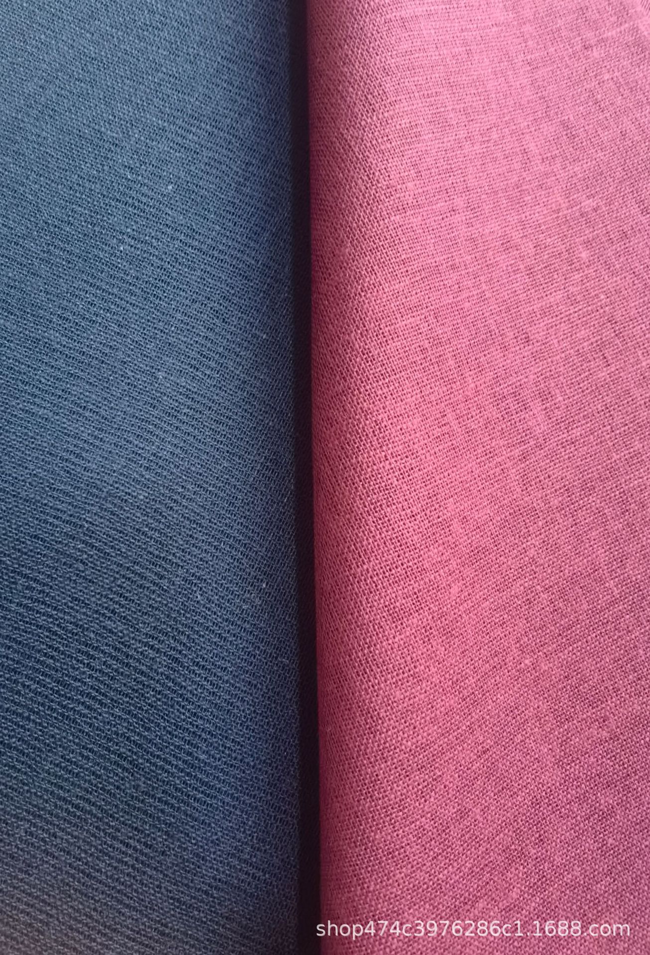 厂家直销现货批发供应长车染色麻棉网布面料服装工艺品布料