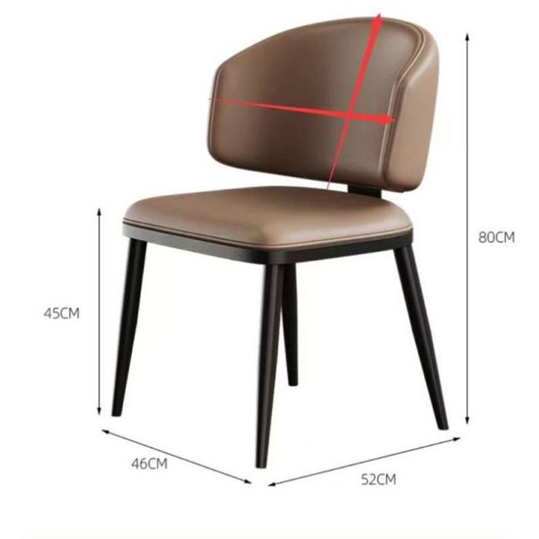 silla de respaldo simple moderna silla de recepción al por mayor fábrica de silla de comedor italiana paquete flexible minimalista italiano