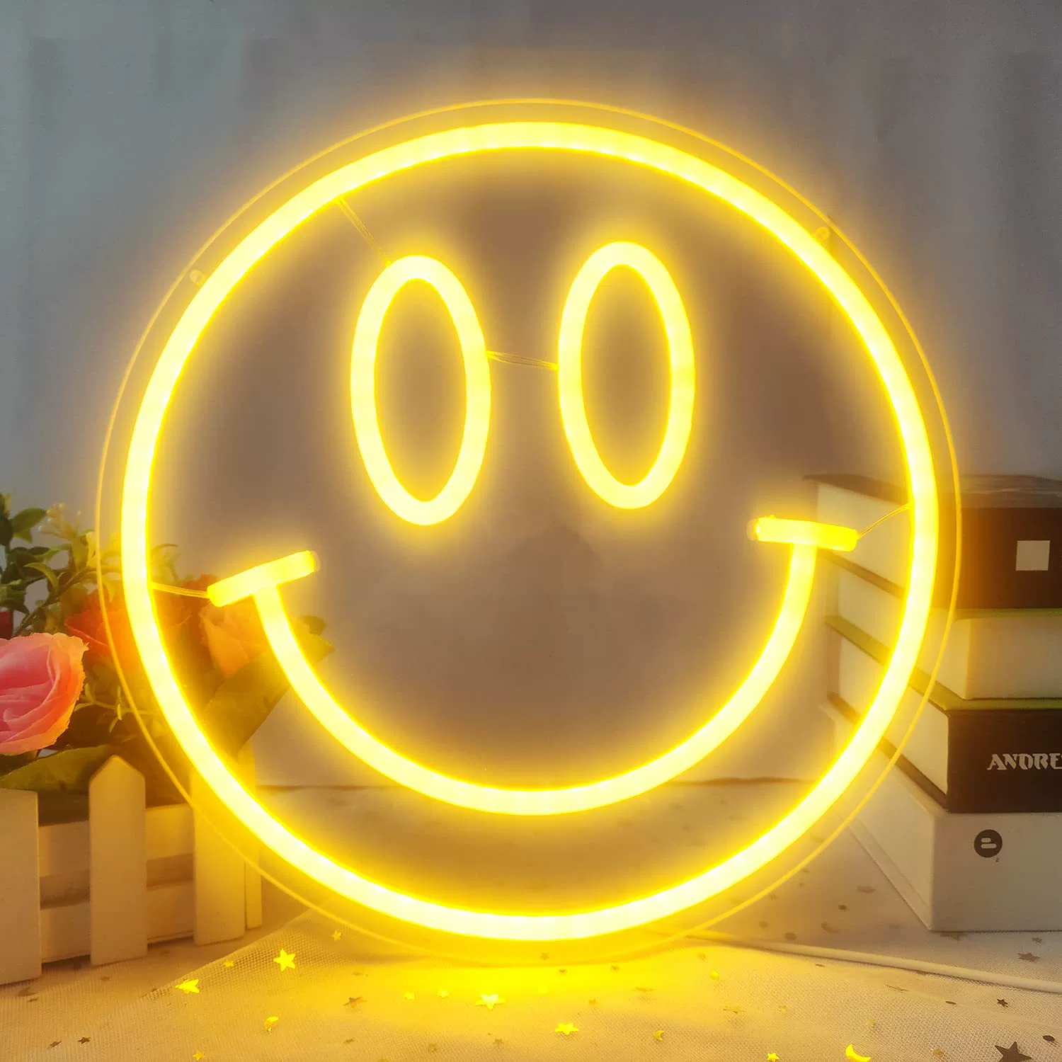 Настенный светильник LED, креативный неоновый ночник для спальни, разные формы, 5В USB или 12В адаптер
