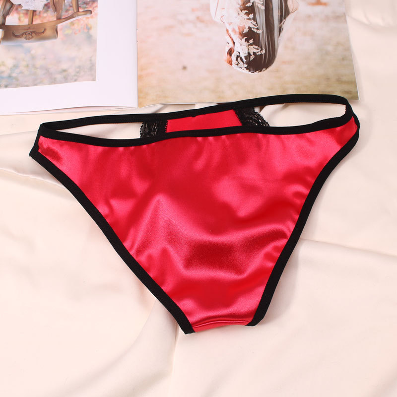 Solid Color Stereotype Seamless Low Waist Briefs Panties display picture 22