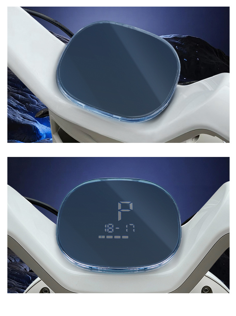 Suitable for Yadi Muguang-H/Muguang-M Waterproof Instrument Case High-Definition Transparent Protective Display Cover Modification Accessories