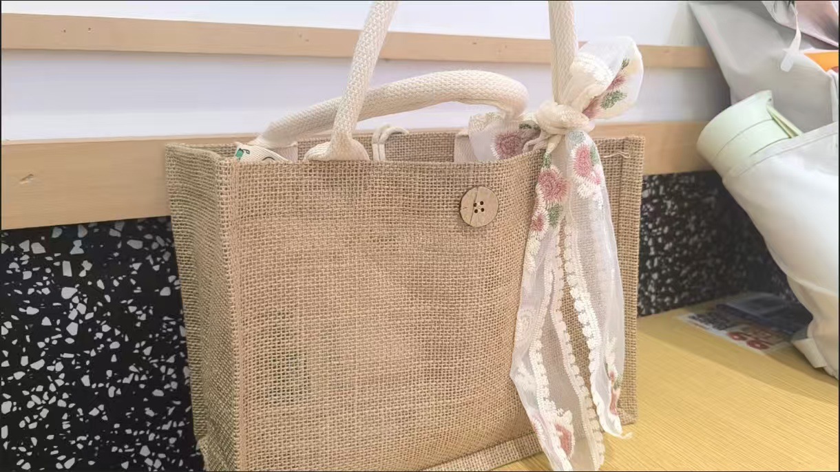 Bolsa de lino, banquete de cumpleaños, luna llena, mudanza de casa, matrimonio, regalo de regalo para la dama de honor, bolsas de regalo de mano.