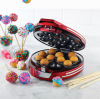 Retro metal red lollipop cake round small ball breakfast machine Nostalgia Electrics