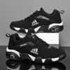 996 black and white leather noodles