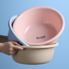 大型プラスチック洗面器家庭用肥厚プラスチック洗面器卸売キッチンシンク子供ベビー無地洗濯シンク