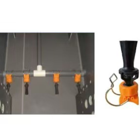 塑料混流喷嘴PP文丘里喷嘴搅拌涂装电镀喷头喇叭阳极处理涂漆蚀刻