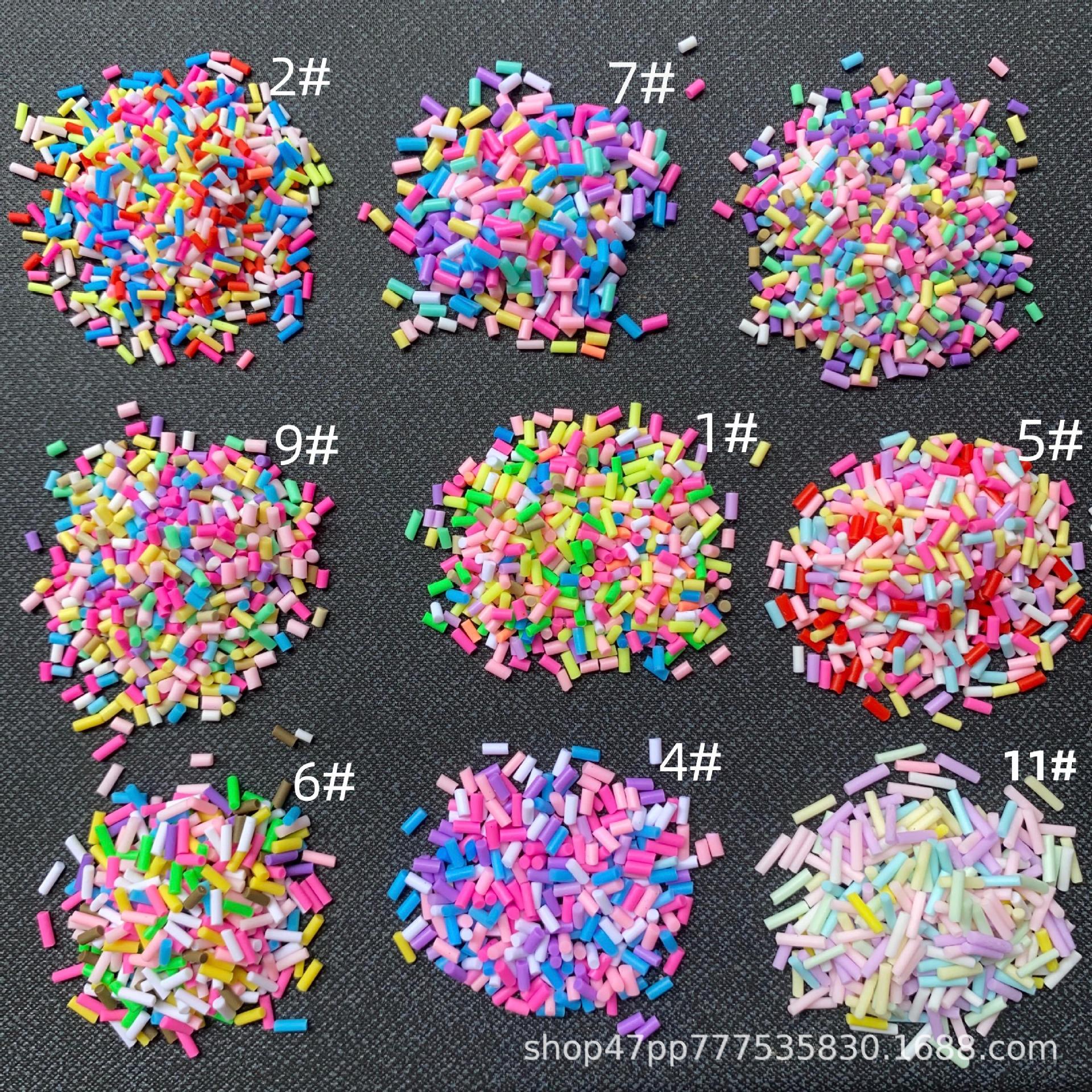 多巴胺软陶糖粒定制手工制作材料迷你食玩奶油蛋糕糖粒仿真装饰