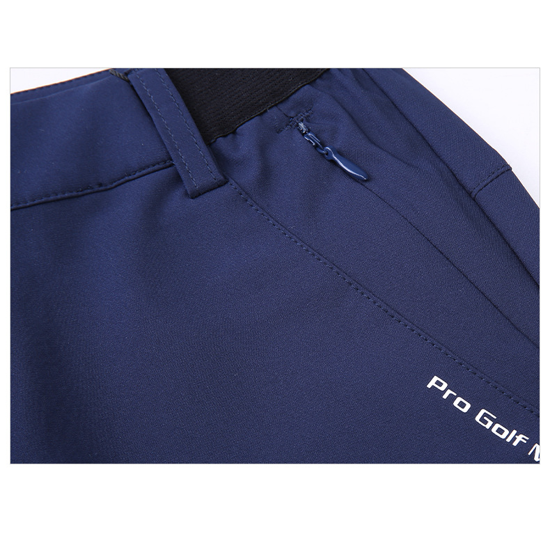 Quần dài thể thao golf trẻ em co giãn vải chức năng — KUZ141-màu xanh hải quân, KUZ141-màu trắng, KUZ141-Đen chi tiết 17
