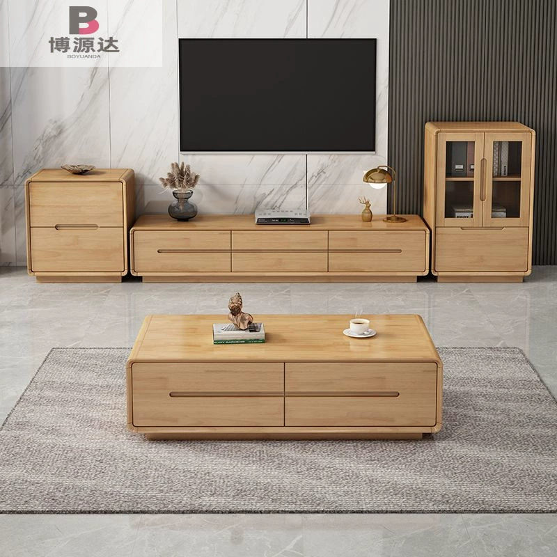 Комбинация шкафа для чайного столика из массива дерева из массива дерева