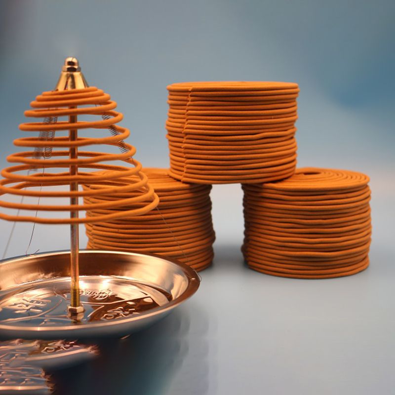 12小时盘香檀香净化空气驱蚊家用室内厕所酒店卫生间除臭持久香薰