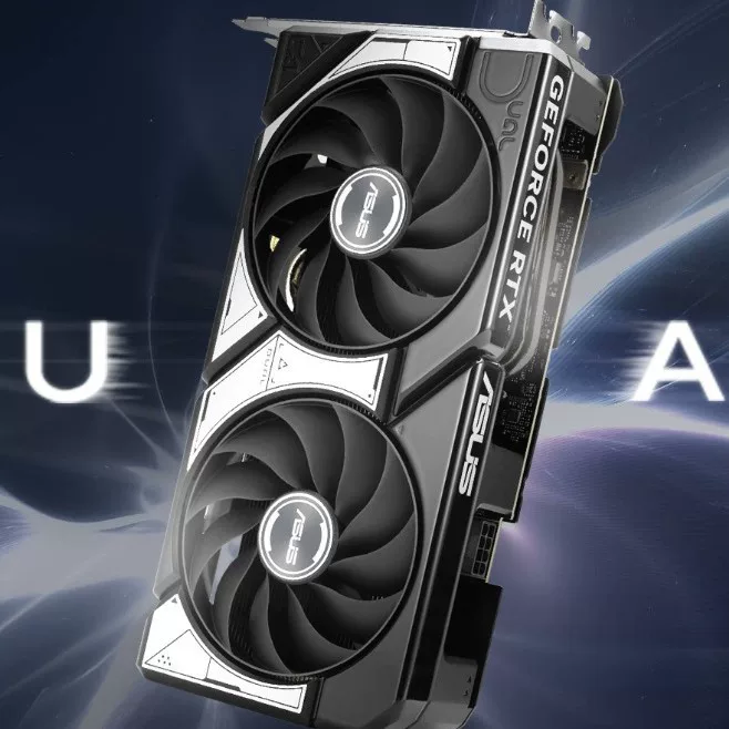 Подходит для Asus Snow Leopard E-sports Game Graphics Card DUAL-RTX5060-O8G Dual Fan Graphics Card 618