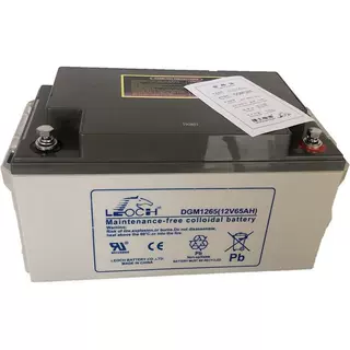 江苏理士蓄电池DJM1265S铅酸蓄电池12V65AH/20HR机房UPS电源配套