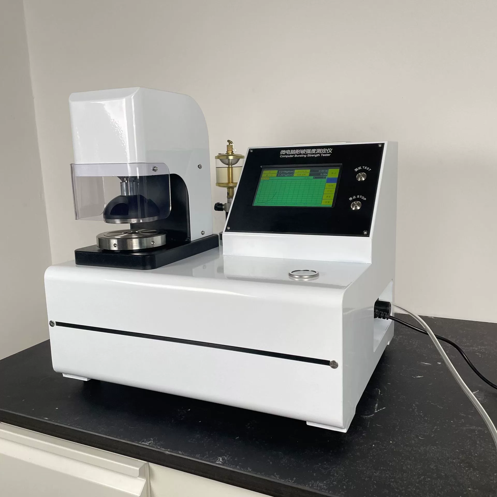 Полностью автоматический измеритель прочности, устойчивый к разрыву, тестер прочности трещин из гофрированного картона, выдвижной детектор для картона