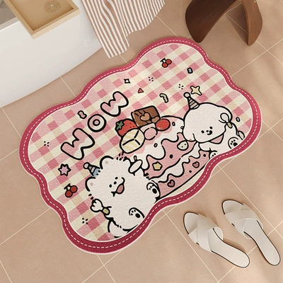 Korean Style Non-Slip Bathroom – Avtomobil döşəmə paspasları