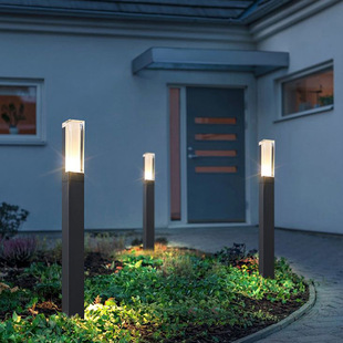 Lawn Lamp Led Outdoor Waterproof Simple Modern Chinoiserie B&B Park Garden Courtyard Lighting Kit Landscape Light