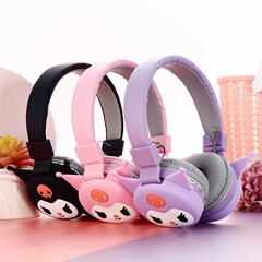 クロミヘッドフォン 806 ヘッドフォン漫画ヘッドマウント超長時間スタンバイステレオ音楽 Bluetooth ヘッドセット