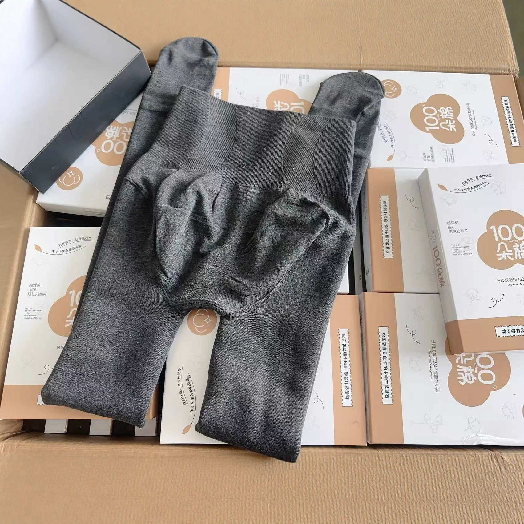 6628 # Оптовая продажа: модные универсальные женские брюки с высокой талией, утягивающие живот, на флисовой подкладке, утолщенные, из суперэластичного хлопка, с легкой компрессией, цельные.