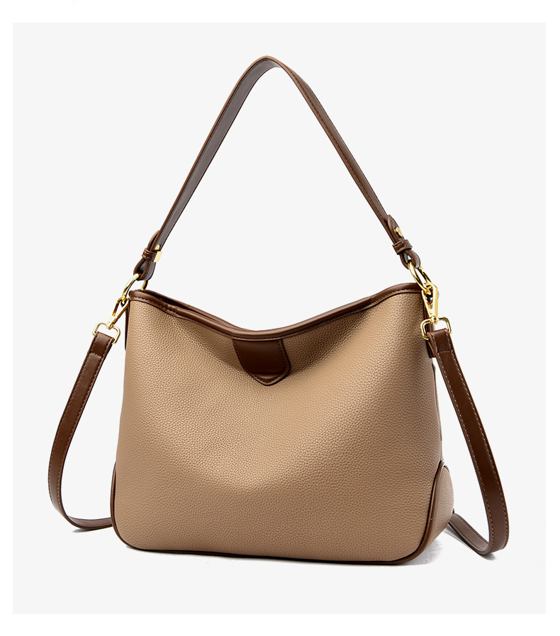 Textured Large Capacity Women's Bag Fashion Crossbody Hand Shoulder Tote Bag Underarm Bag All-match Commute Bag_voghion.com