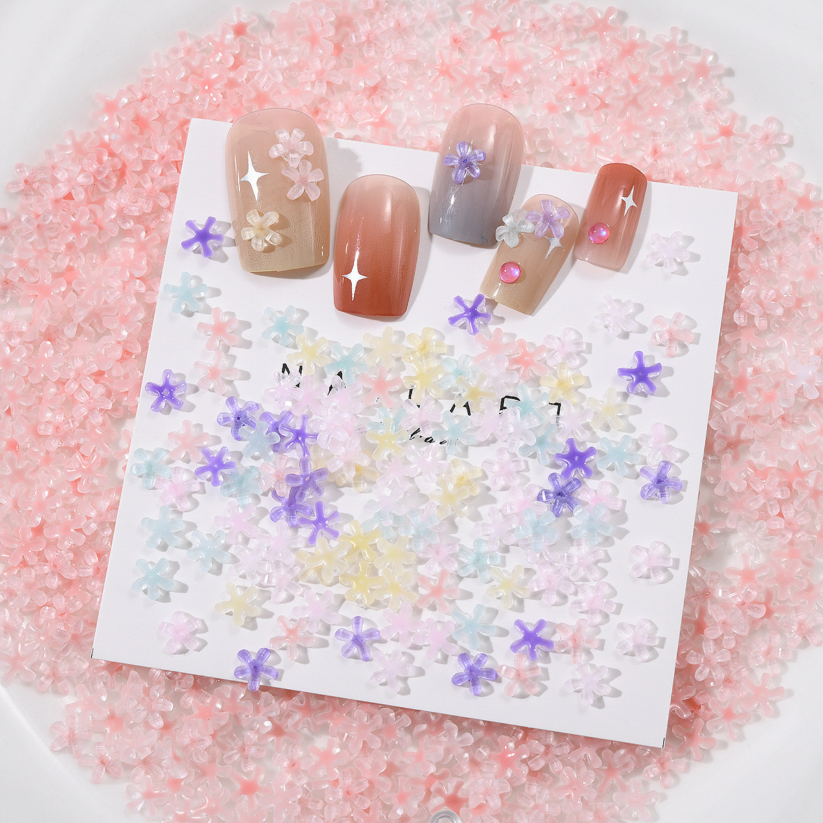 작은 혼합 색상