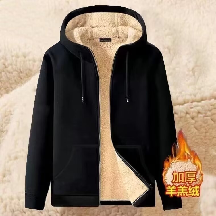 블랙 [고급 셰르파 자켓]
