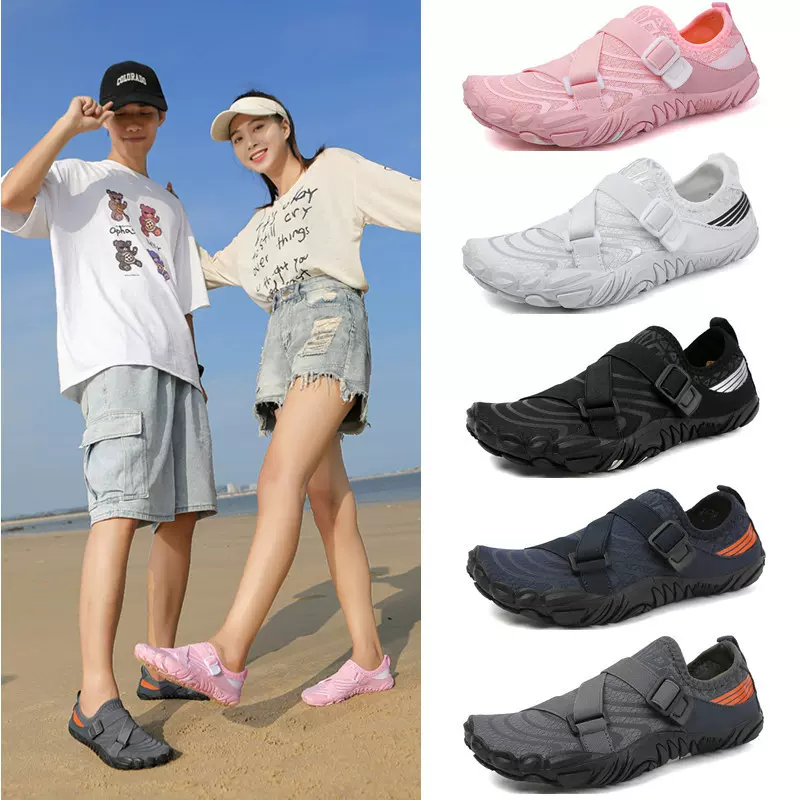 跨境情侣游泳鞋户外溯溪鞋男 亚马逊五指涉水鞋室内瑜伽健身鞋女