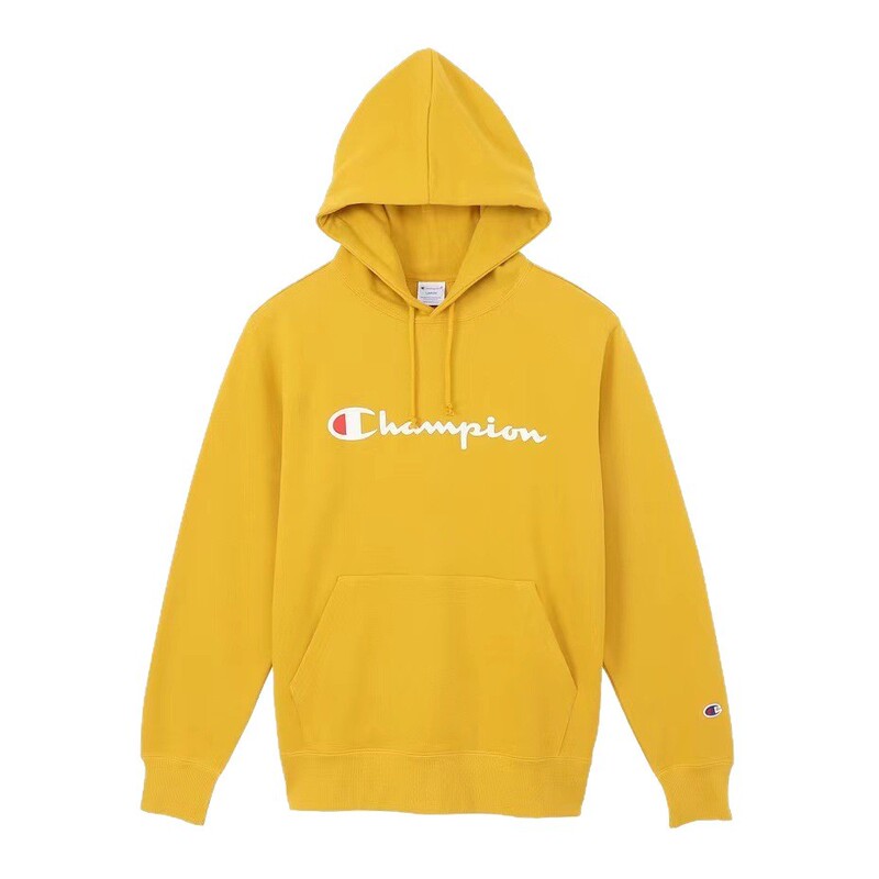 American Retro Champion Sweatshirt with Classic Logo, Heavyweight Cotton Feel, Unisex, 2026 Spring New Model