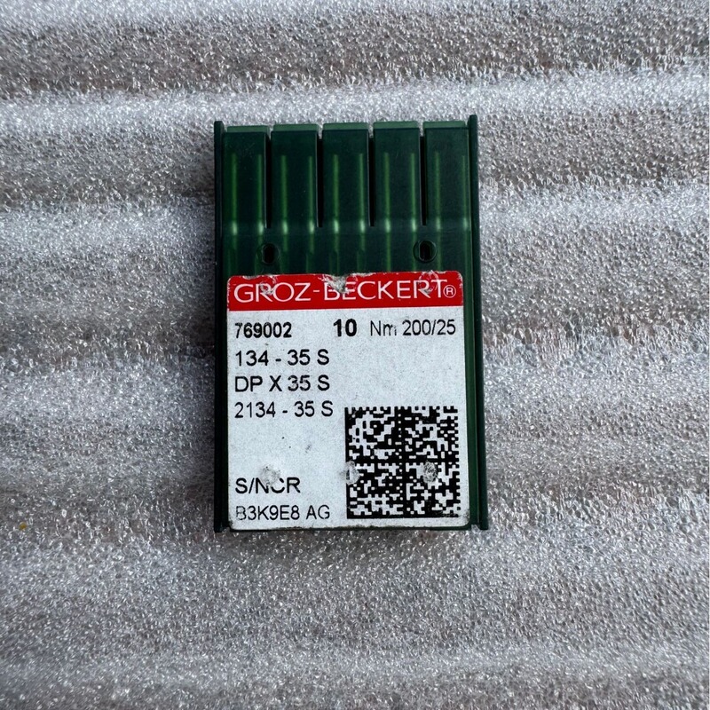 GROZ-BECKERT グロッツミシン針｜GB 134-35 25 #   Sマシン針｜DP×35S|undefined
