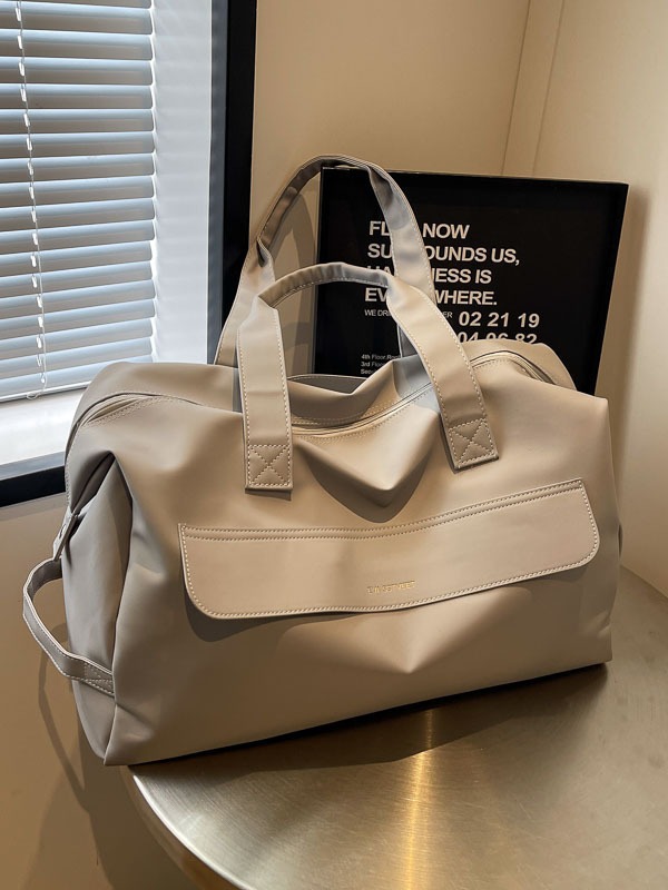 Bolsa de viaje de gran capacidad de las mujeres bolsa de viaje ligero de corta distancia viaje de negocios a corto plazo bolsa de equipaje de hombro portátil fitness simple