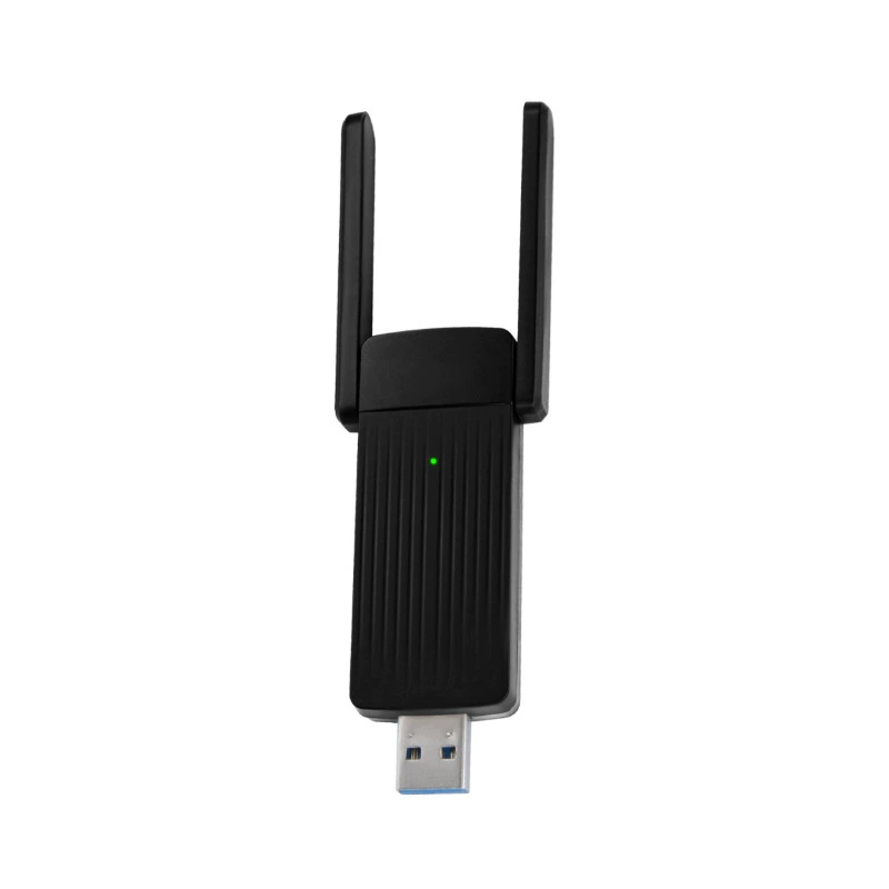 Двухдиапазонная с поддержкой 5G USB-гигабитная беспроводная сетевой карты WiFi приемник для настольного компьютера и ноутбука