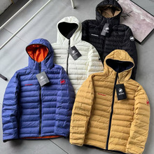 猛犸象25冬季新款男女情侣款双面穿连帽羽绒服户外休闲保暖外套