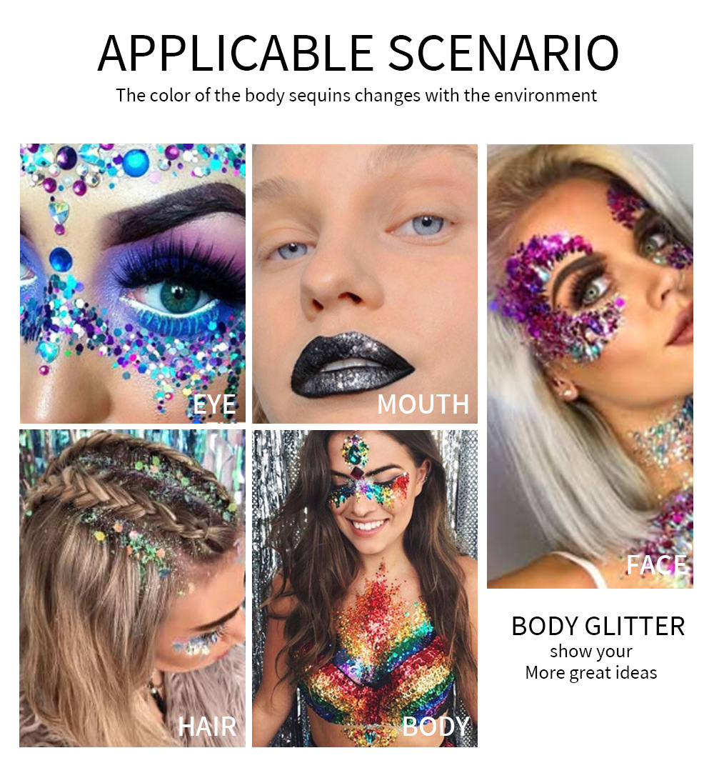 Body Gel Glitter Eyeshadow 5