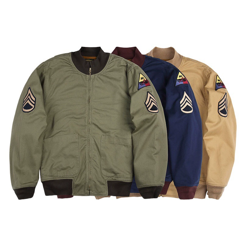 OKONKWO Tanker Jacket в ярости, чтобы преодолеть значок Ами с щелчком, танк куртка с воротником