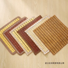 夏季麻将凉席坐垫椅垫办公室椅子透气降温汽车竹座垫防滑凉垫