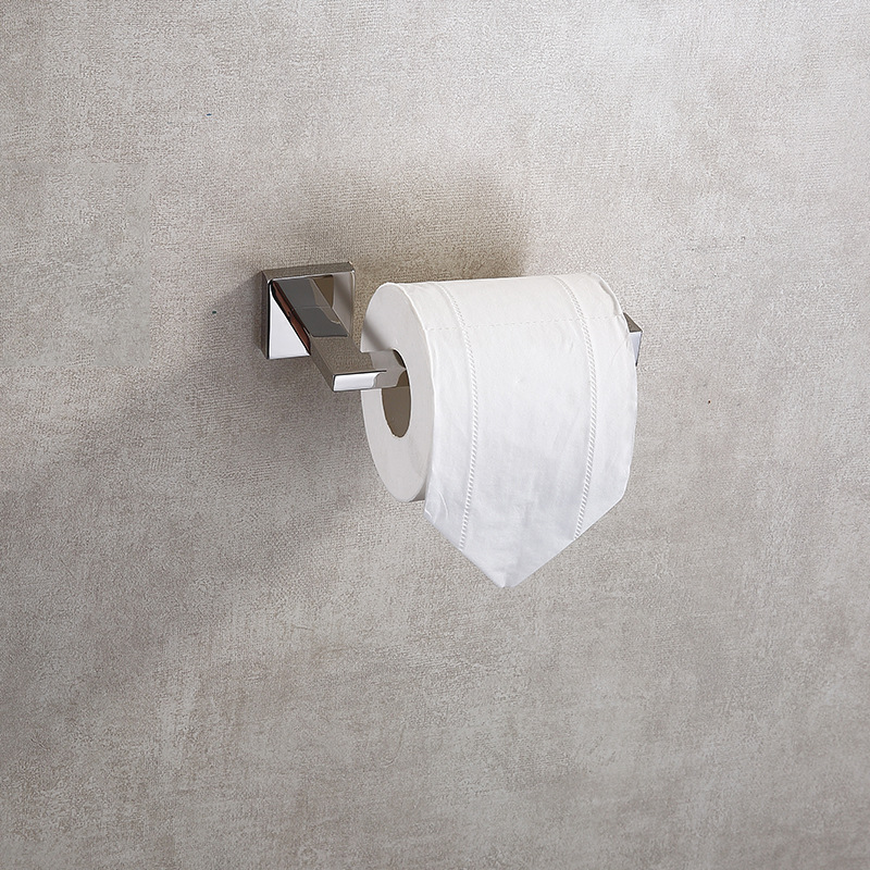 亮光304不锈钢毛巾架浴室卫生间毛巾杆纸巾架厕所壁挂毛巾环挂件