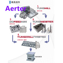 Aerter深圳cnc机加工五金模具行业高效和高精度深孔铣削解决方案