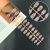 Removable fake nails for manicure, nail stickers, ready-made product