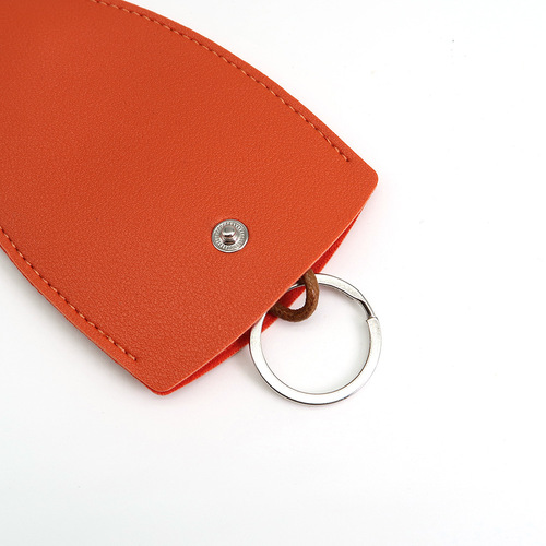 Cross-border creative pull-out key pouch, personalized ladies car key bag, portable large-capacity key organizer