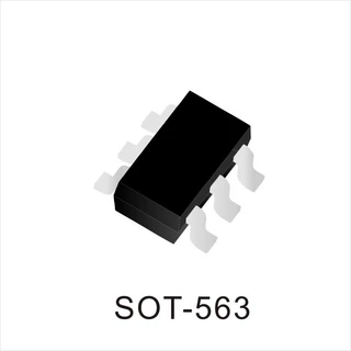 小信号三极管  BC847BV  SOT-563封装印字  K4V  YFW/佑风