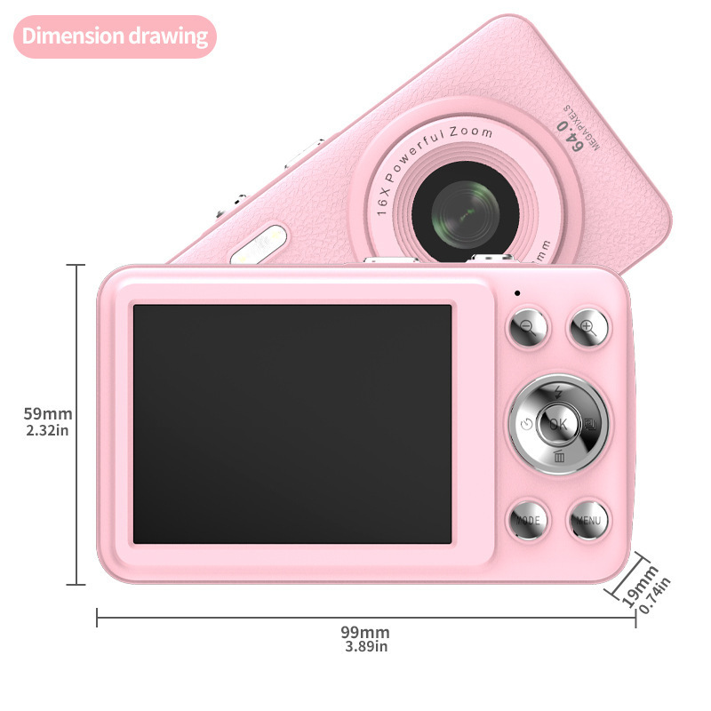 Cross-border Print Camera Kids Digital Camera The third-order Q3 Cartoon Toy Mini HD Print Camera