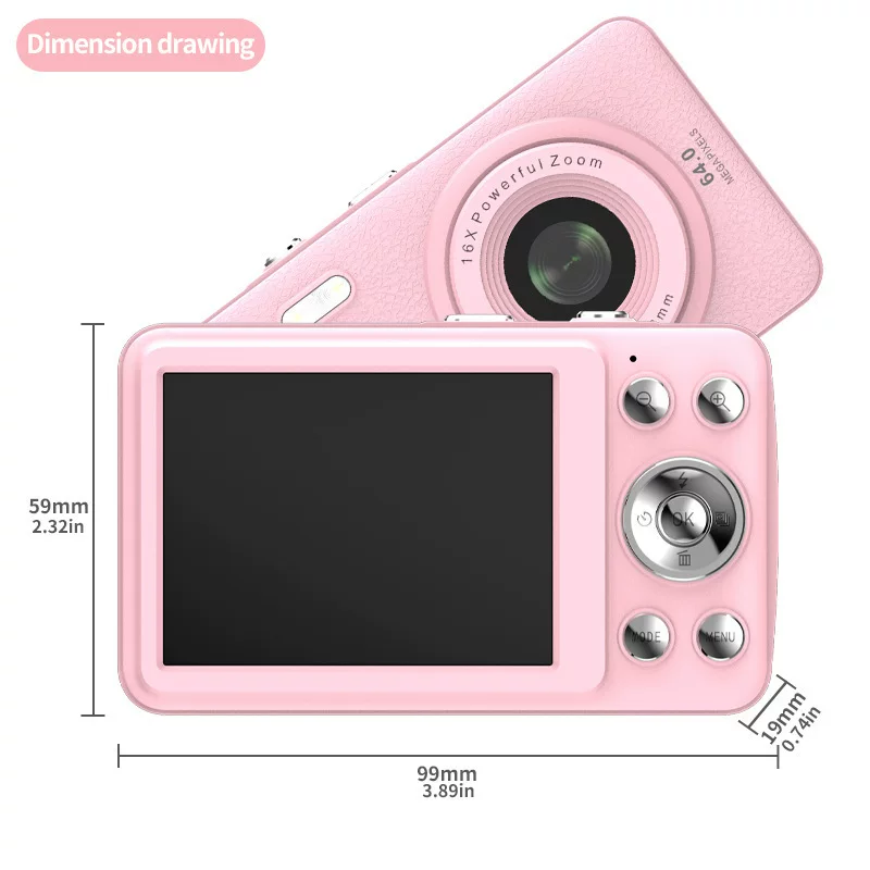 Polaroid, цифровая камера, мультяшная маленькая игрушка