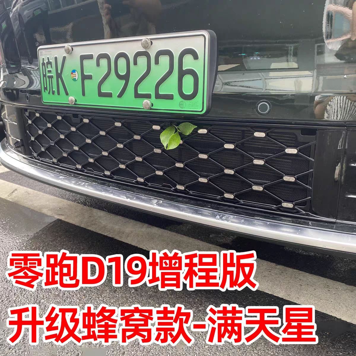 Leapmotor D19 extended range starry sky car insect-proof net, specifically for Leapmotor D19 pure electric vehicle, detachable mosquito-proof car window protection
