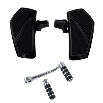 Suitable for Bmw R18 Motorcycle pedals - black-front-pedal-electroplating-gear-lever