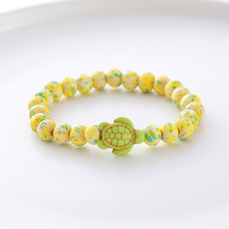 Round Pattern Simple Style Classic Style Round Wood Wholesale Bracelets