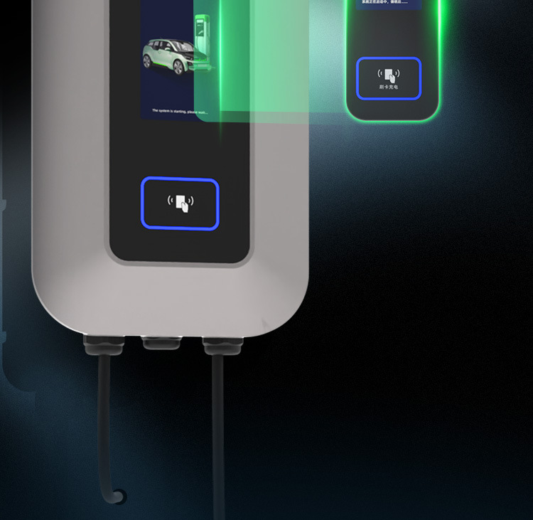 7Kw European Standard Charging Station, Household Ac Charging Station, Wall-Mounted New Energy Electric Vehicle Commercial Charging Station